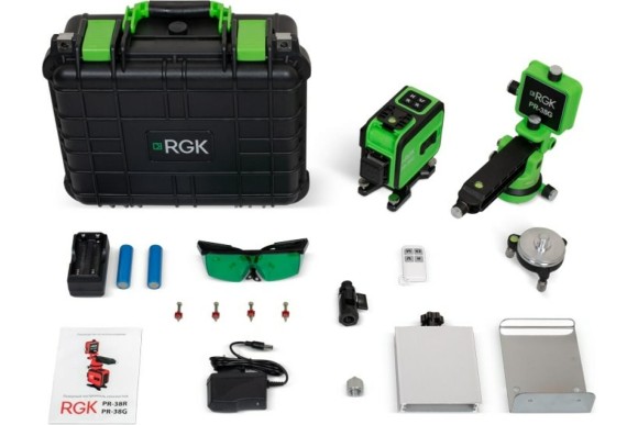 Лазерный уровень RGK PR-38G Лазерный уровень RGK PR-38G