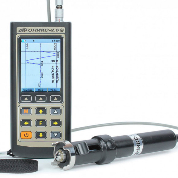 Электронный склерометр (измеритель прочности бетона) ОНИКС-2.6 Электронный склерометр (измеритель прочности бетона) ОНИКС-2.6