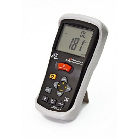 DT-620 Измеритель скорости и потока воздуха DT-620 Измеритель скорости и потока воздуха