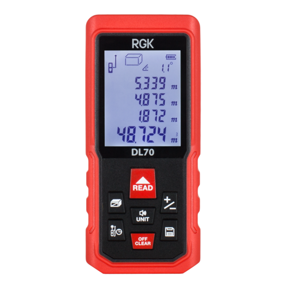 Лазерный дальномер RGK DL70 Лазерный дальномер RGK DL70