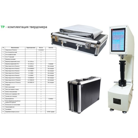 Твердомеры Роквелла стационарные Твердомеры Роквелла стационарные