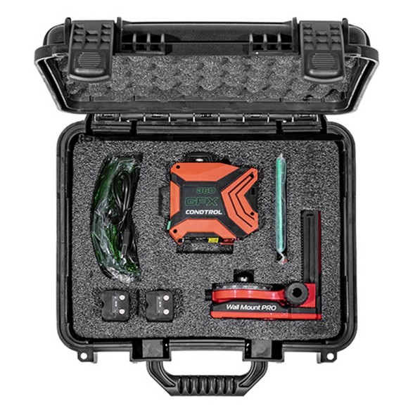 Лазерный нивелир CONDTROL GFX 360 KIT Лазерный нивелир CONDTROL GFX 360 KIT