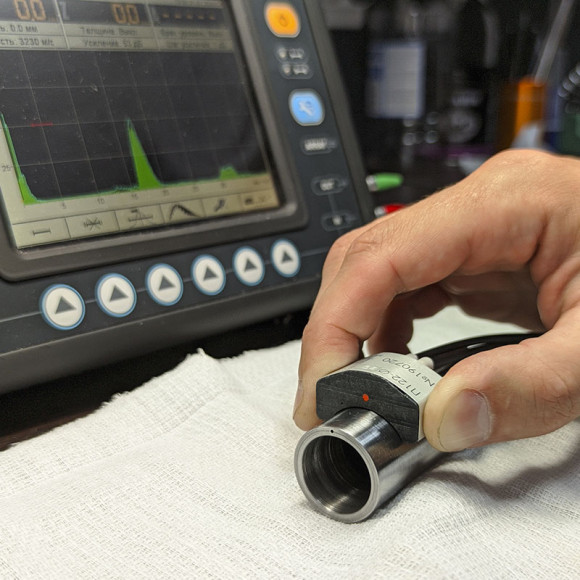 Раздельно-совмещённые преобразователи "хордового" типа Раздельно-совмещённые преобразователи "хордового" типа