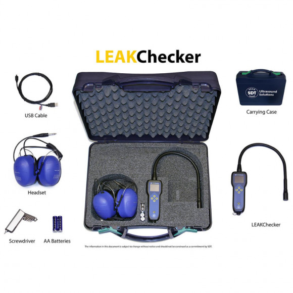 LEAKChecker | SDT Портативный ультразвуковой течеискатель 