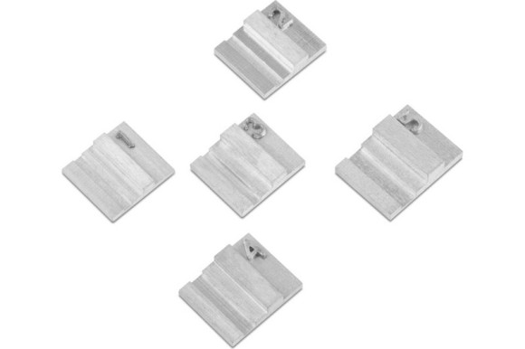 Образцы-имитаторы ЭЛИТЕСТ вогнутости и выпуклости корня сварного шва Ti с калибровкой Образцы-имитаторы ЭЛИТЕСТ вогнутости и выпуклости корня сварного шва Ti с калибровкой