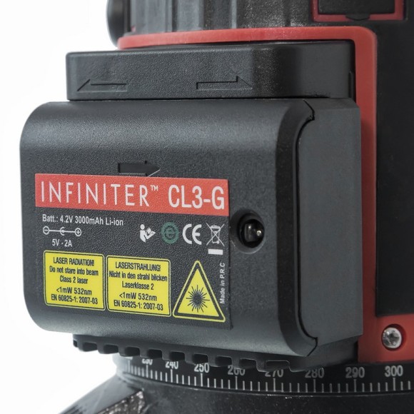 Лазерный нивелир INFINITER CL3-G Лазерный нивелир INFINITER CL3-G