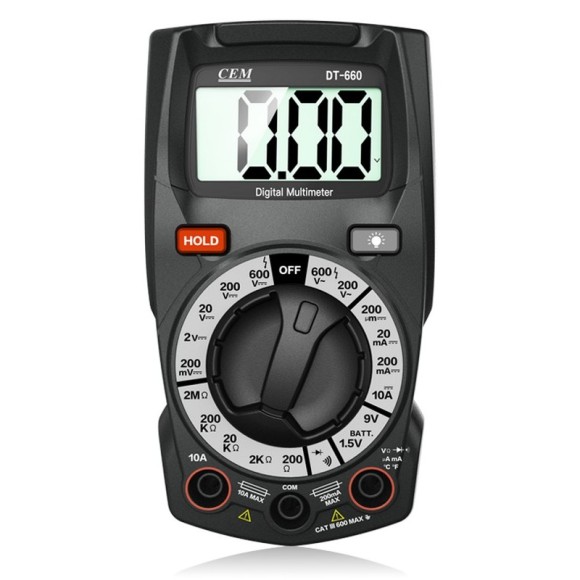 DT-660 Мультиметр цифровой DT-660 Мультиметр цифровой