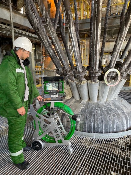 Система телеинспекции труб повышенного разрешения с управляемой камерой и дистанционной фокусировкой jProbe NX Система телеинспекции труб повышенного разрешения с управляемой камерой и дистанционной фокусировкой jProbe NX