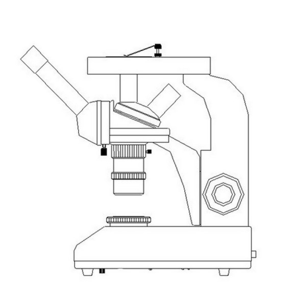 4XB Инвертированный микроскоп 4XB Инвертированный микроскоп