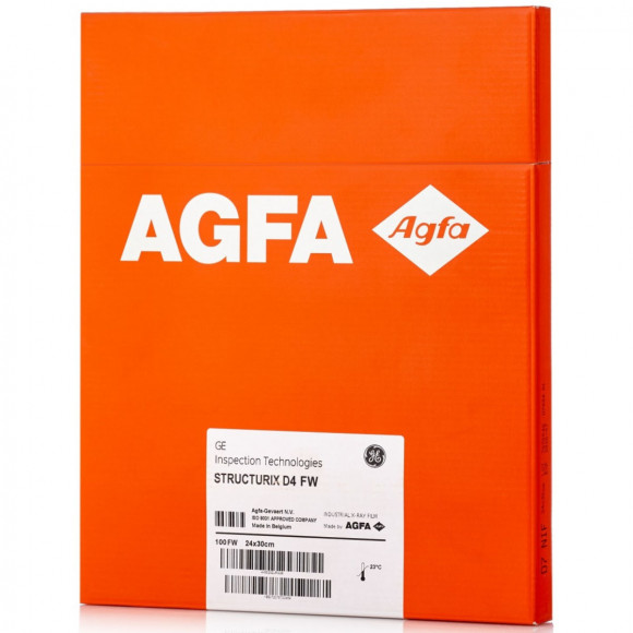 Рентгеновская пленка AGFA Structurix D4 FW 24x30 Рентгеновская пленка AGFA Structurix D4 FW 24x30