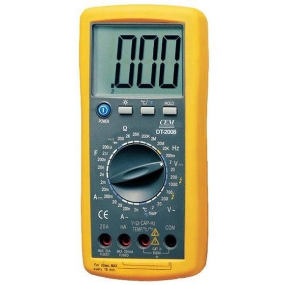 DT-2008 Мультиметр цифровой DT-2008 Мультиметр цифровой