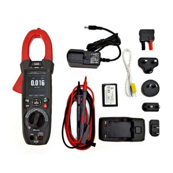 DT-9581 Токоизмерительные клещи AC/DC TRMS с тепловизором DT-9581 Токоизмерительные клещи AC/DC TRMS с тепловизором