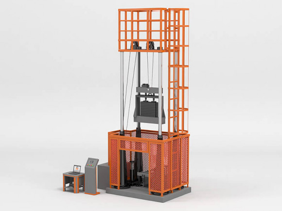 Копры вертикальные типа КВ