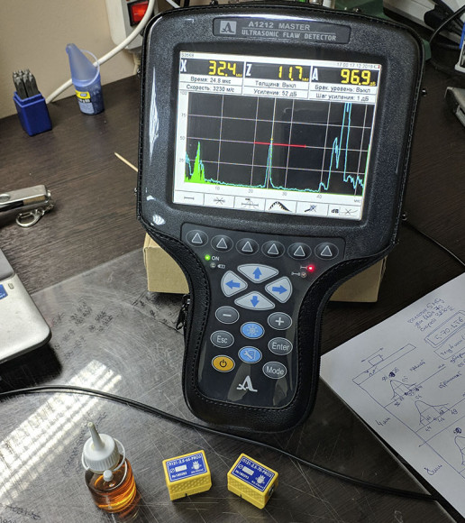 Ультразвуковой дефектоскоп А1212 MASTER Ультразвуковой дефектоскоп А1212 MASTER