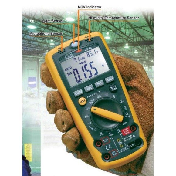 DT-61 Мультиметр универсальный цифровой DT-61 Мультиметр универсальный цифровой