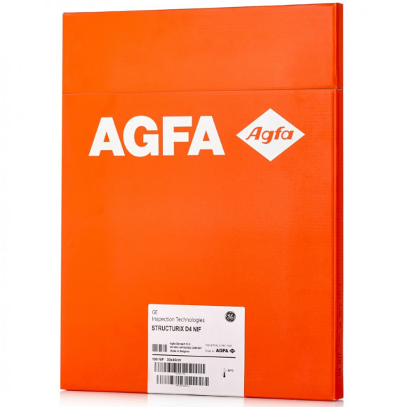 Рентгеновская пленка AGFA Structurix D4 Nif 30x40 Рентгеновская пленка AGFA Structurix D4 Nif 30x40