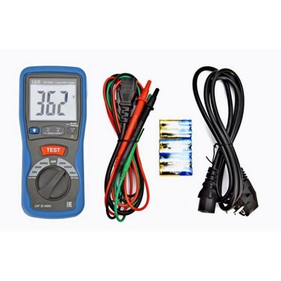 DT-5301 Измеритель сопротивления петли фаза-нуль DT-5301 Измеритель сопротивления петли фаза-нуль