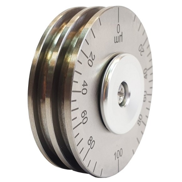 Толщиномер мокрого слоя: диск-колесо Толщиномер мокрого слоя: диск-колесо