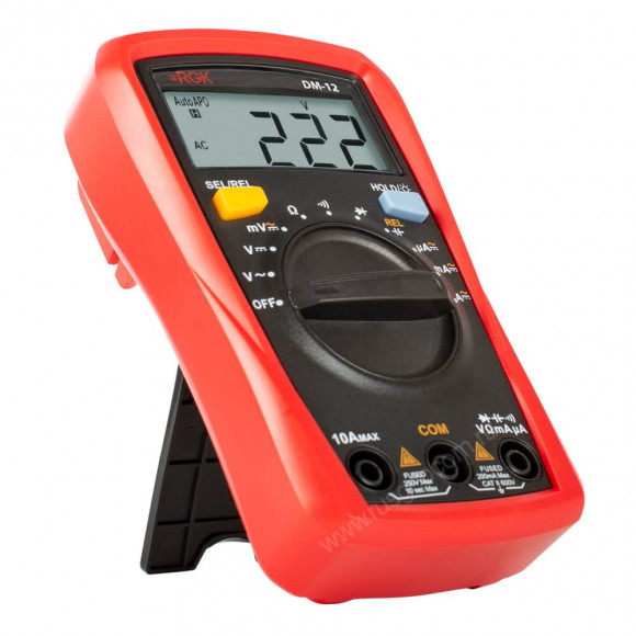 Цифровой мультиметр RGK DM-12 с поверкой Цифровой мультиметр RGK DM-12 с поверкой