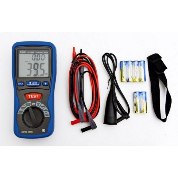 CEM DT-5500 Цифровой мегаомметр CEM DT-5500 Цифровой мегаомметр