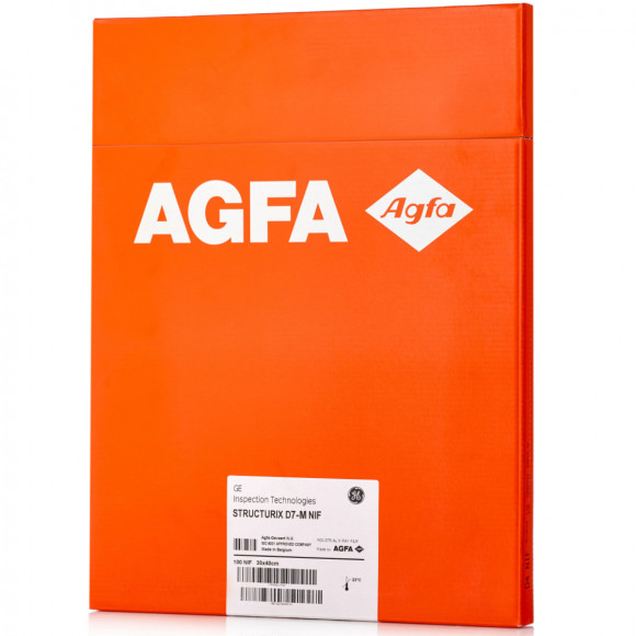 Рентгеновская пленка AGFA Structurix D7-M NIF 30x40 Рентгеновская пленка AGFA Structurix D7-M NIF 30x40