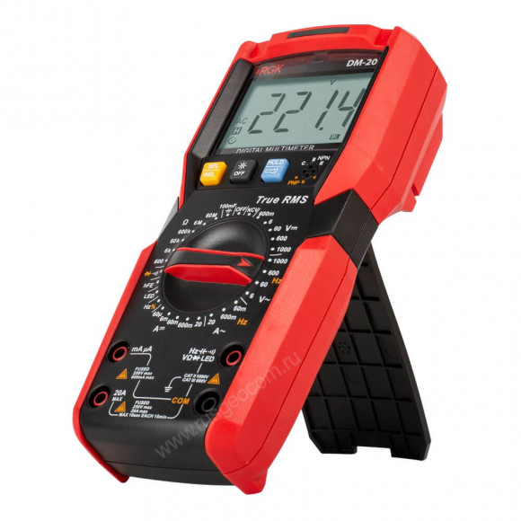 Цифровой мультиметр RGK DM-20 с поверкой Цифровой мультиметр RGK DM-20 с поверкой