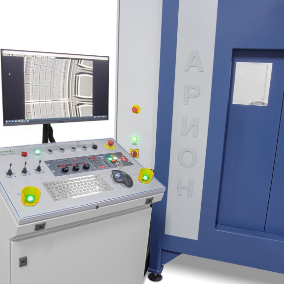 Рентгенотелевизионная система СУРА 60-94 160 кВ для литых колесных дисков Рентгенотелевизионная система СУРА 60-94 160 кВ для литых колесных дисков