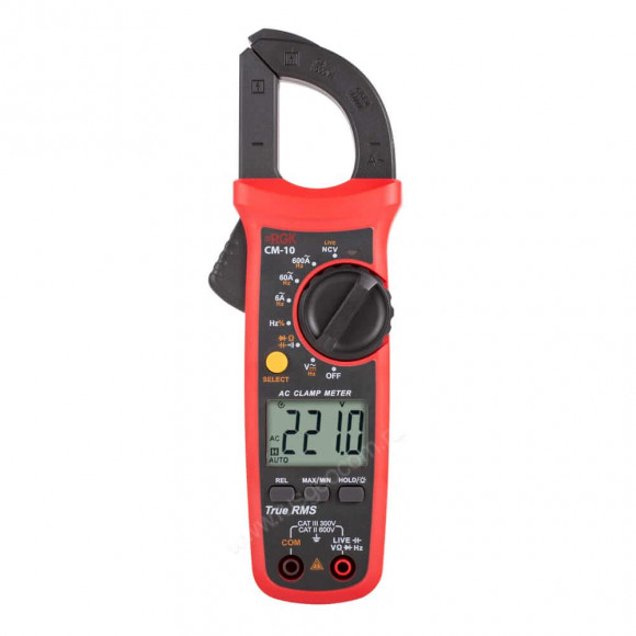 Токоизмерительные клещи RGK CM-10 с поверкой