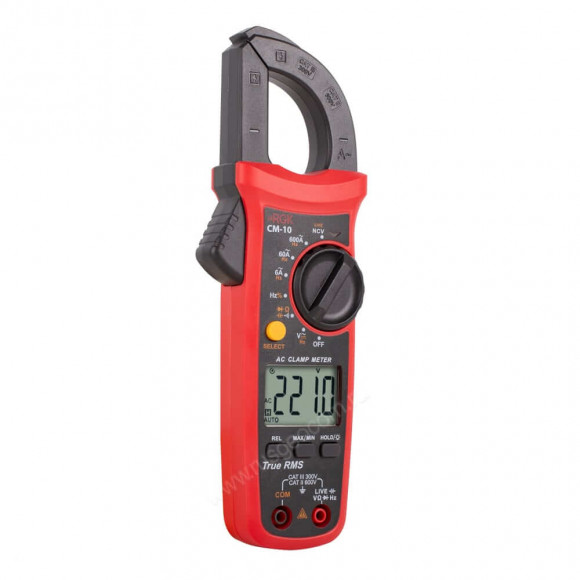 Токоизмерительные клещи RGK CM-10 с поверкой