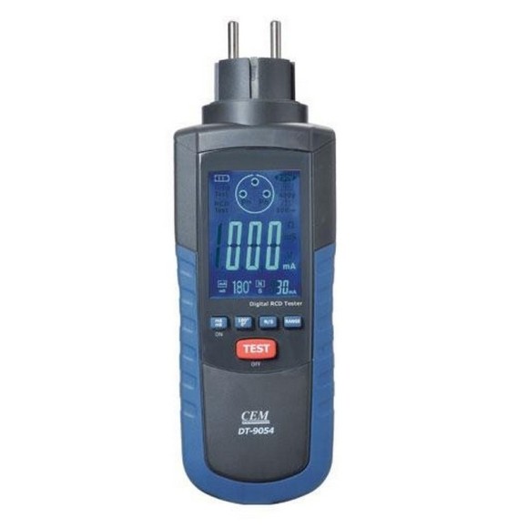 DT-9054 Тестер проверки и измерения параметров УЗО DT-9054 Тестер проверки и измерения параметров УЗО