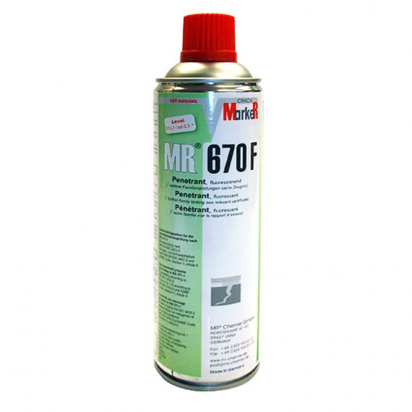 Пенетрант MR 670 F флуоресцентный, уровень 0,5 Пенетрант MR 670 F флуоресцентный, уровень 0,5