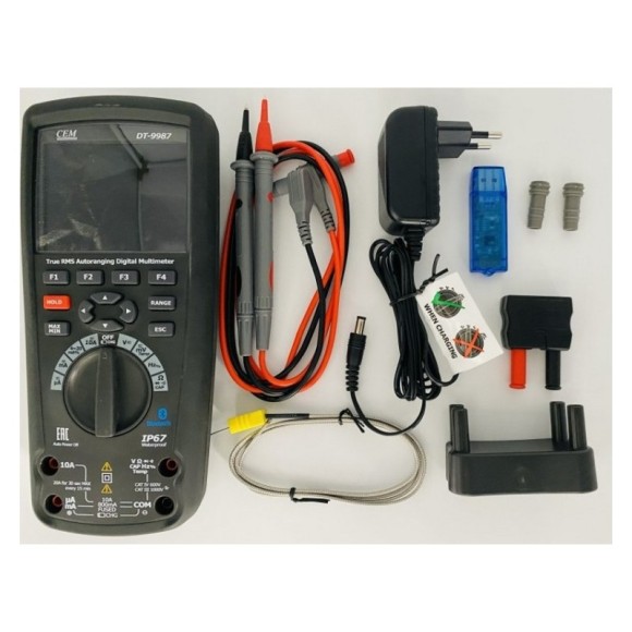 DT-9987 Мультиметр профессиональный True RMS DT-9987 Мультиметр профессиональный True RMS