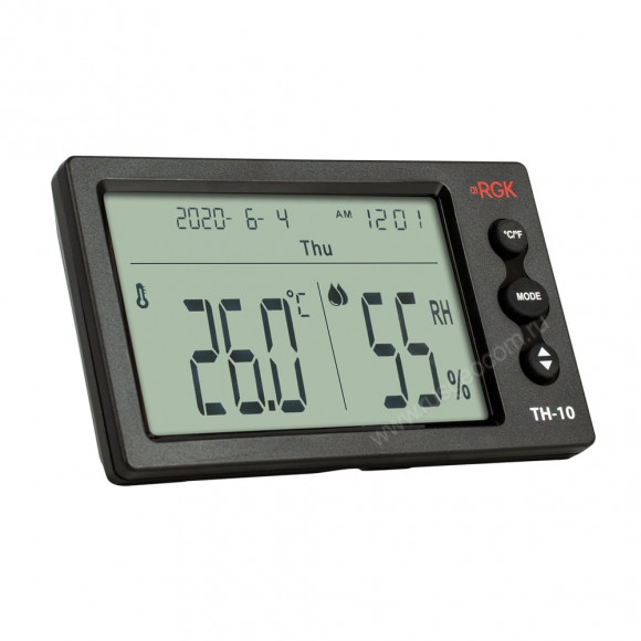 Термогигрометр RGK TH-10 с поверкой