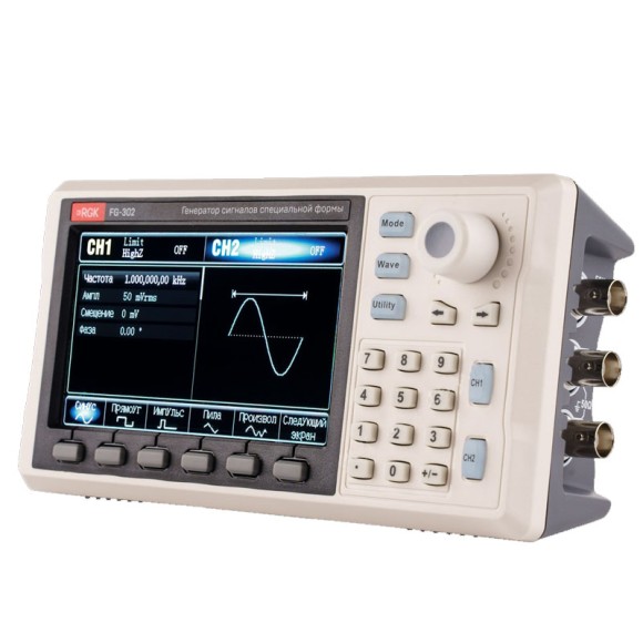 Генератор сигналов специальной формы RGK FG-302 Генератор сигналов специальной формы RGK FG-302