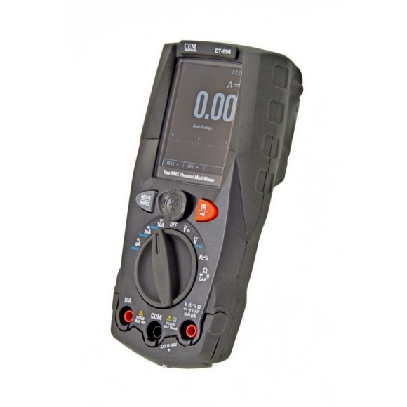 CEM DT-898 Мультиметр TRMS с встроенным тепловизором CEM DT-898 Мультиметр TRMS с встроенным тепловизором