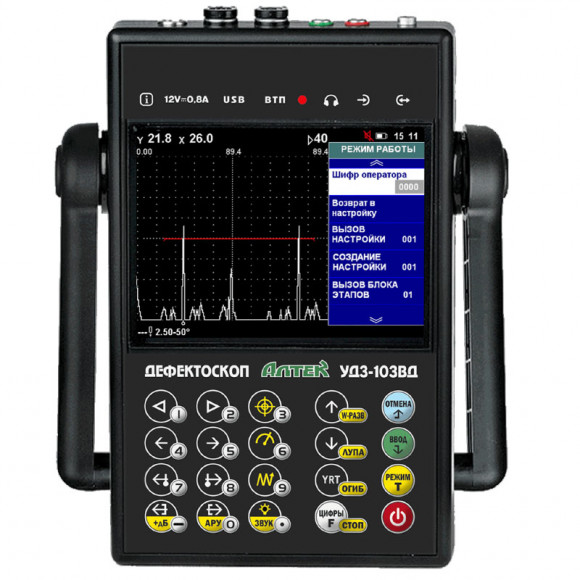 Ультразвуковой дефектоскоп УД3-103ВД Ультразвуковой дефектоскоп УД3-103ВД
