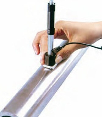 Комплект опорных колец и насадок к динамическим твердомерам для измерения твёрдости на изогнутых поверхностях Комплект опорных колец и насадок к динамическим твердомерам для измерения твёрдости на изогнутых поверхностях