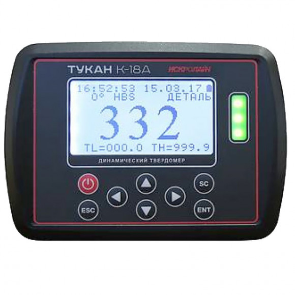 Портативный динамический твердомер Тукан К-18А