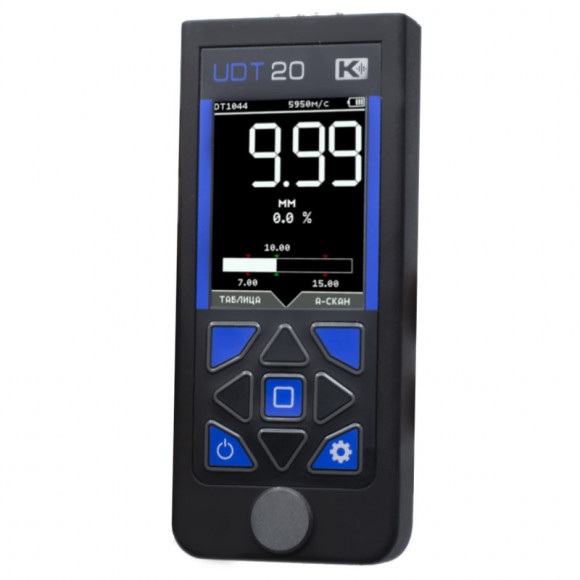 Портативный ультразвуковой толщиномер УДТ-20 с А-сканом