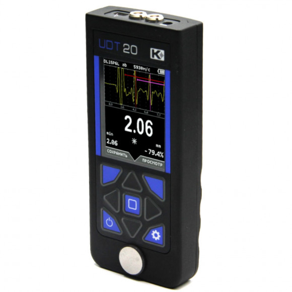 Портативный ультразвуковой толщиномер УДТ-20 с А-сканом