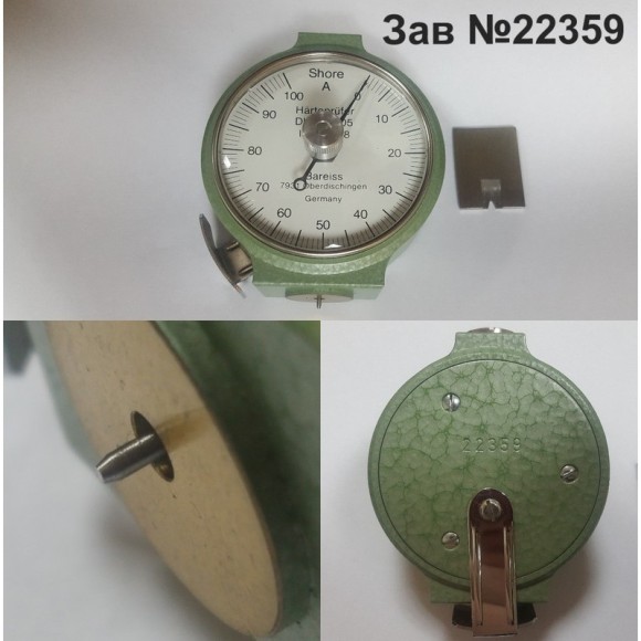 Bareiss HP-AS твердомер (дюрометр) Шора тип А с аналоговым индикатором Bareiss HP-AS твердомер (дюрометр) Шора тип А с аналоговым индикатором