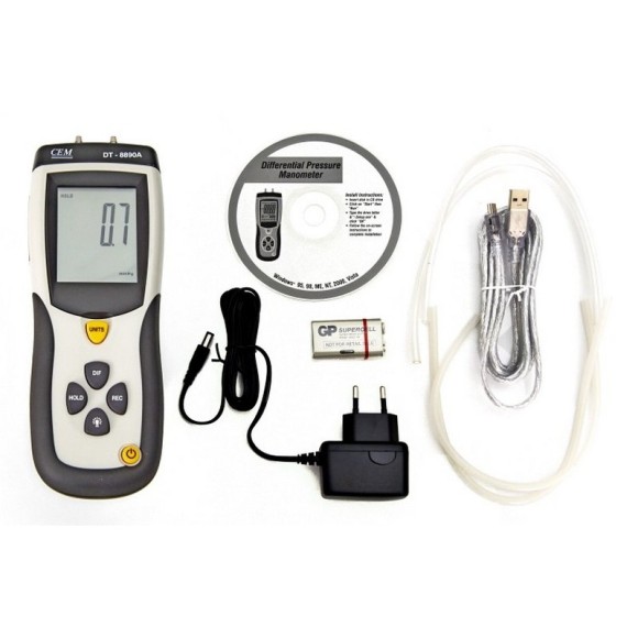 DT-8890 Дифференциальный манометр DT-8890 Дифференциальный манометр