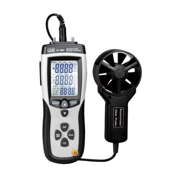 DT-8897 Анемометр - дифференциальный манометр DT-8897 Анемометр - дифференциальный манометр