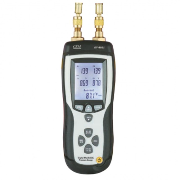 DT-8921 Манометр дифференциальный двухканальный - термометр DT-8921 Манометр дифференциальный двухканальный - термометр