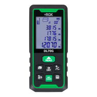 Лазерный дальномер RGK DL70G - зеленый луч Лазерный дальномер RGK DL70G - зеленый луч