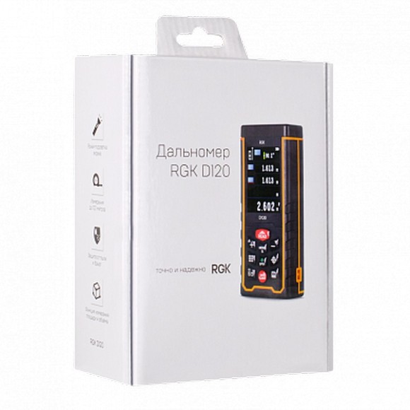 Лазерный дальномер RGK D120 Лазерный дальномер RGK D120